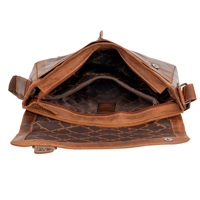 Leather Shoulder Bag - Martin Sandel - Greenwood Leather