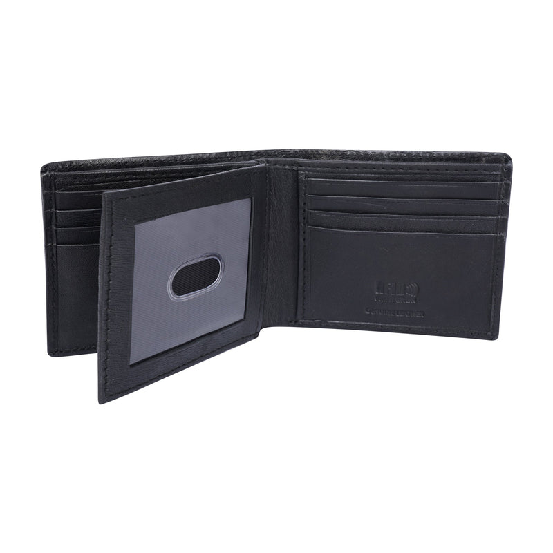 Men's Leather Wallet - GW231BLK - Leather Greenwood Bag | The Greenwood Leather Online Shop Australia