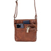 Leather Shoulder Bag GW6833 Cognac - Leather Greenwood Bag | The Greenwood Leather Online Shop Australia