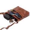 Leather Shoulder Bag GW6833 Cognac - Leather Greenwood Bag | The Greenwood Leather Online Shop Australia