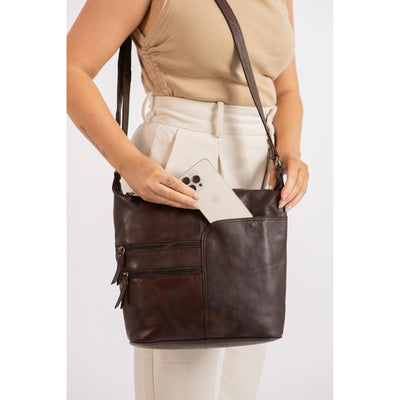 Leather Shoulder bag Bianca - Leather Greenwood Bag | The Greenwood Leather Online Shop Australia