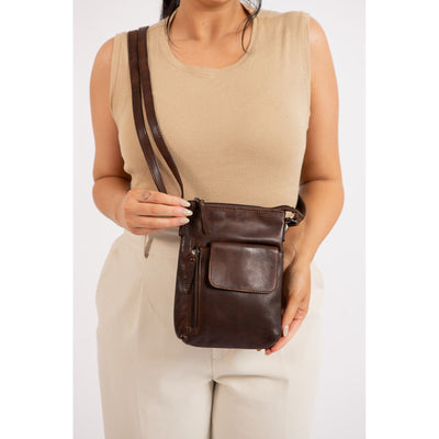 Leather Shoulder Bag Merlin - Leather Greenwood Bag | The Greenwood Leather Online Shop Australia