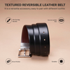 Leather Reversible Belt Black/Brown - James