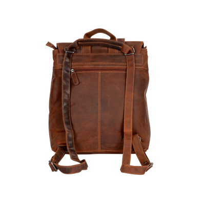 Convertible Leather Backpack For Women - Handcrafted