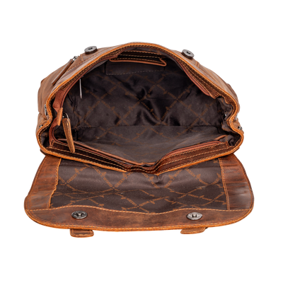 Convertible Leather Backpack For Women - Handcrafted