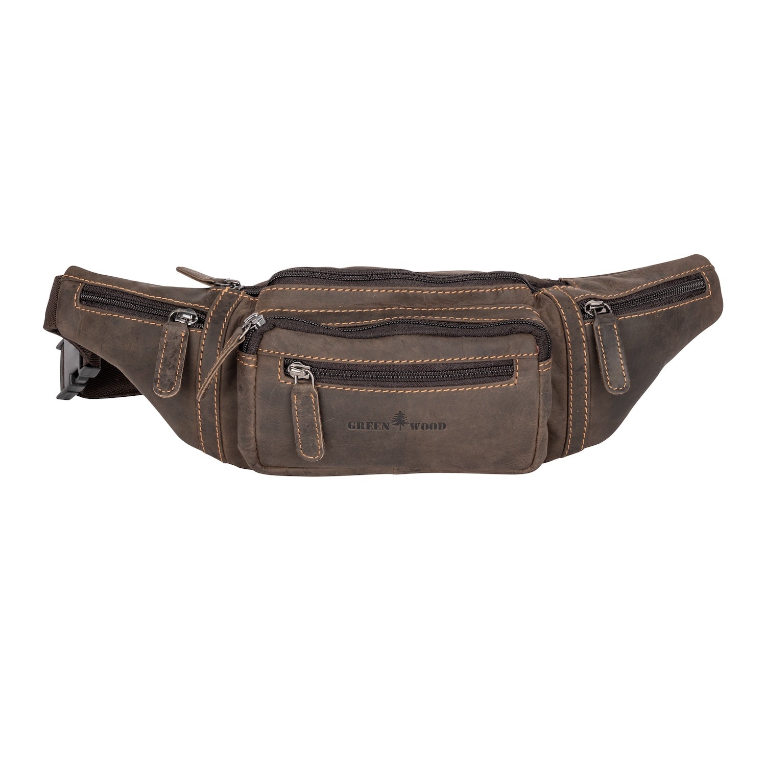 Leather Waist Pack Jack - Brown Colour