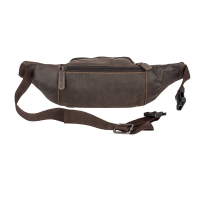 Leather Waist Pack Jack - Brown Colour