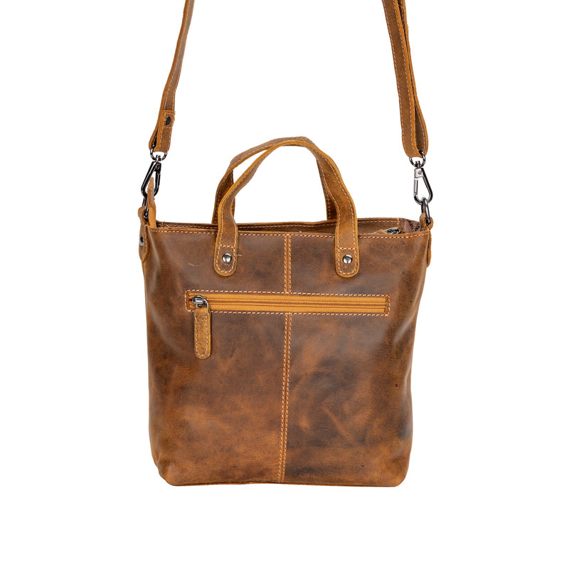 Mini Crossbody Tote Bag Panama - Camel