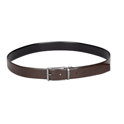 Leather Reversible Belt Black/Brown - James