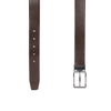 Leather Reversible Belt Black/Brown - James