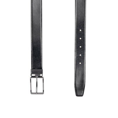 Leather Reversible Belt Black/Brown - James