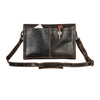 Leather Laptop Sleeve With Strap - Maverick