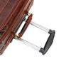 Leather Pilot Briefcase With Wheels Marino