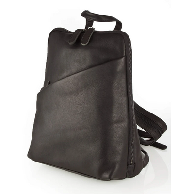 Leather Women's Backpack Claire - Black - Leather Greenwood Bag | The Greenwood Leather Online Shop Australia