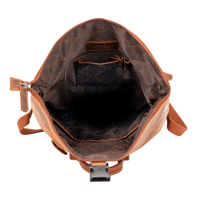 Leather Backpack Oscar - Sandal - Greenwood Leather