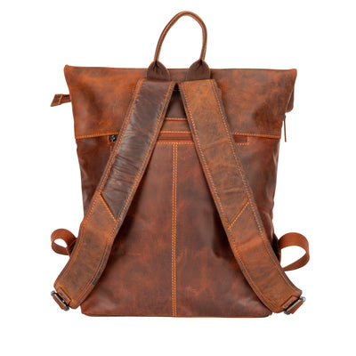 Leather Backpack Oscar - Sandal - Greenwood Leather