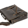 Leather Laptop Bag Brown - Portland - Leather Greenwood Bag | The Greenwood Leather Online Shop Australia