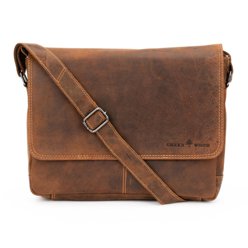 Premium Men’s Leather Shoulder Bags | Greenwood Leather