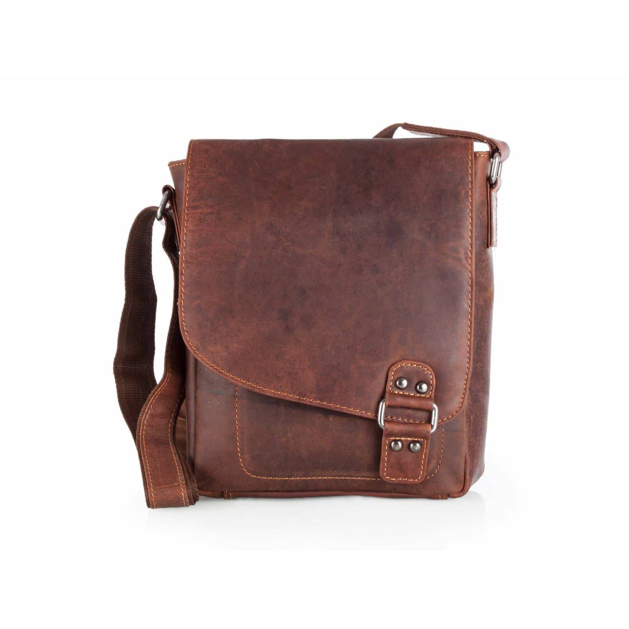 Men Crossbody Bag Genuine Leather Messenger Bag Shoulder Bag Business Man  Purse | eBay