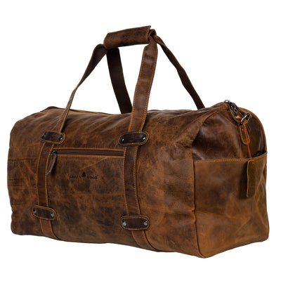 Leather Overnight Duffle Bag Port Macquarie - Sandel - Greenwood Leather